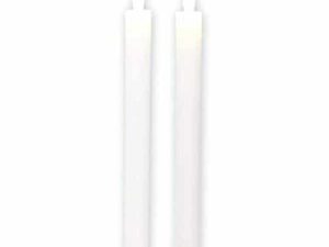 Christmas LED Flickering Candles Pack of 2 - Image 1