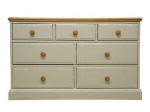 PERSHORE 3 OVER 4 DRAWER CHEST