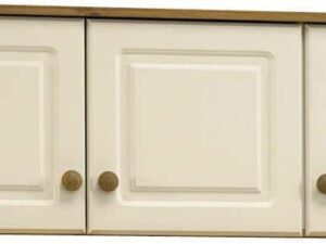 Dumfries Cream & Pine 3 Door Top Box - Flat-Pack