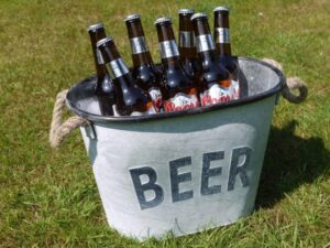 BEER BUCKET OR PLANTER - Image 1