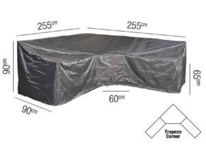 Lounge Set Aerocover Trapeeze 255x255x90x65x90cm - Image 1