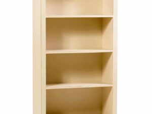 Nanjing Tall Bookcase, Aged Cream - Assembled