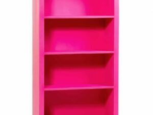 Nanjing Tall Bookcase, Aged Pink - Assembled