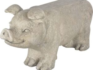 Fallen Fruits Small Pig Garden Bench 77 x 24 x 37 cms - Image 1