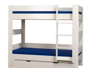 KIDS World Bunk Bed White - Image 1