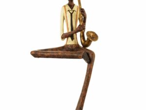 Sitting Jazz Band Saxophonist