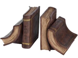 Pair of Old Books Bookends