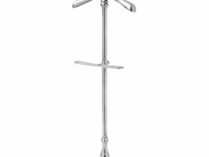 Nickel Finish Gentleman's Valet Stand