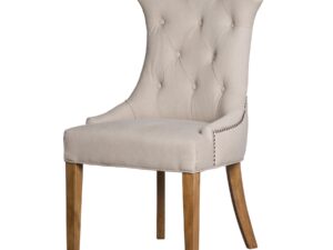High Wing Ring Backed Dining Chair