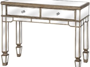 The Belfry Collection 2 Drawer Mirrored Console Table
