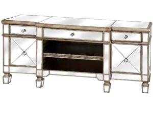The Belfry Collection Mirrored Media Unit