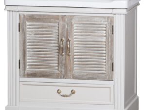 The Liberty Collection Vanity Sink Unit With Louvered Doors