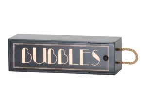 Art Deco 'Bubbles' Champagne Box