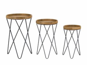 Loft Collection Set Of Three Side Tables