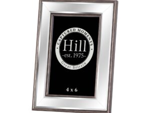 Champagne Edged Bevelled Mirror Photo Frame 4X6