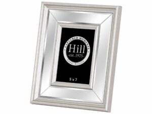 Silver Bevelled Mirrored Photo Frame 5X7