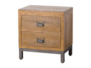 The Draftsman Collection Two Drawer Bedside