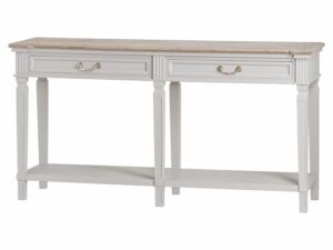 The Liberty Collection Two Drawer Hall Table With Shelf