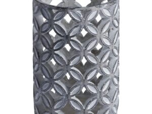 Large Geometric Stone Candle Sconce