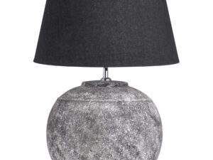 Regola Aged Stone Ceramic Table Lamp