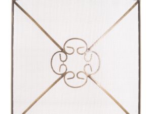 Mesh Fireguard In Antique Bronze Finish