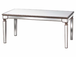 The Belfry Collection Rectangle Mirrored Dining Table