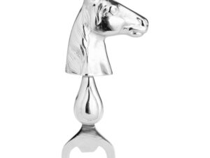 Silver Nickel Horse Bottle Opener