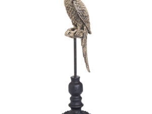 Antique Bronze Perching Miners Budgie - Image 1