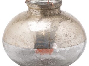 Large Silverlust Bulbus Candle Holder