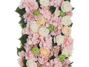 Pink Dahlia Flower Wall - Image 1