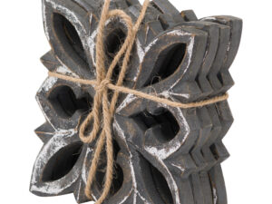 Sass Set Of 4 Antique Metallic Coaters