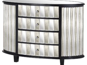 Soho Collection 4 Drawer Oval Chest