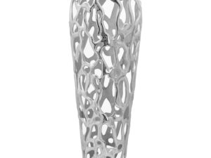 Ohlson Silver Large Perforated Coral Inspired Vase