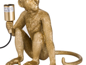 George The Monkey Gold Table Lamp