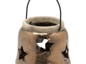 Evi Antique Bronze Small Star Lantern
