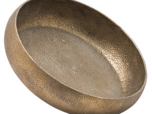 Evi Antique Bronze Display Charger Bowl