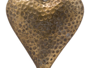 Evi Antique Bronze Large Heart