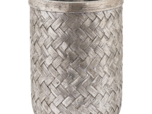 Aspen Woven Effect Medium Vase