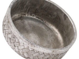 Aspen Woven Effect Decorative Bowl