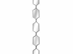 Square Decorotive Hanging Collage Mirror In Silver