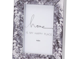 Black Foil Metallic 4X6 Frame - Image 1
