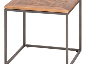 Hoxton Collection Side Table With Parquet Top