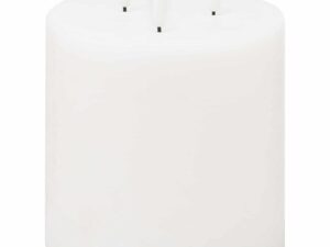 Luxe Collection Natural Glow 6x6 LED White Candle