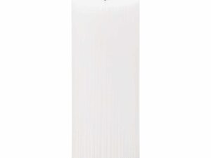 Luxe Collection Natural Glow 3.5x9 Texture Ribbed LED Candle