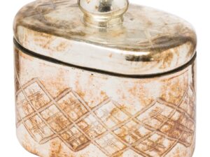 The Noel Collection Burnished  Trinket Jar - Image 1