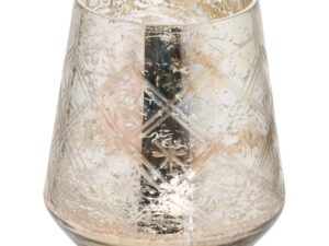 The Noel Collection Large Silver Foil Decorative Vase