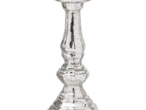 Metallic Hexagonal Candle Pillar