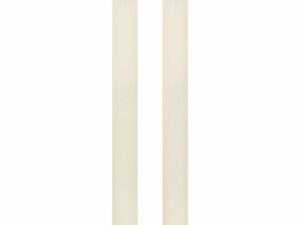 Luxe Collection Natural Glow S/ 2 Ivory LED Dinner Candles