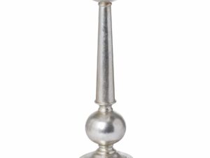 Antique Silver Small Column Candle Stand