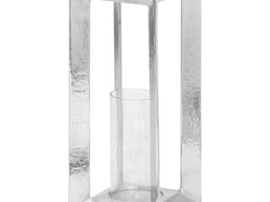 Cast Silver Candle Stand